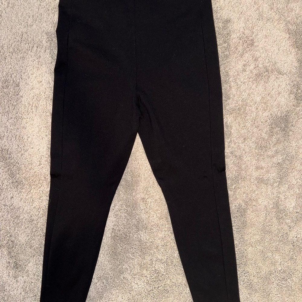 Liverpool Black Reese High-Rise Leggings